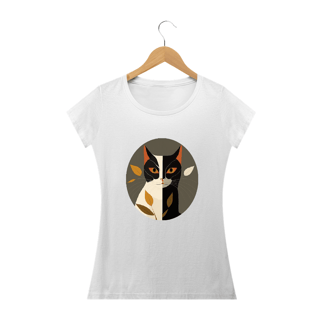 Nome do produto Camiseta Gato 100% Algodão Qualidade Premium