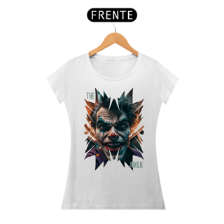 Nome do produto Camiseta Feminina Joker 100% Algodão Qualidade Premium
