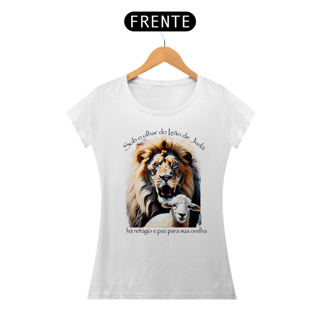 Nome do produto Camiseta Feminina B Leão da Tribo 100% Algodão Qualidade Premium