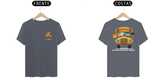 Nome do produto Camiseta Transporte Escolar Personalizada !00% Algodão