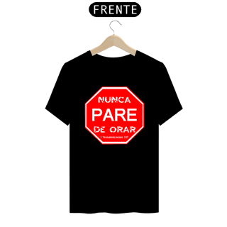 Nome do produto Camiseta Gospel Pare 100% Algodão Qualidade Premium