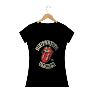 Nome do produto Camiseta Feminina Rolling 100% Algodão Qualidade Premium