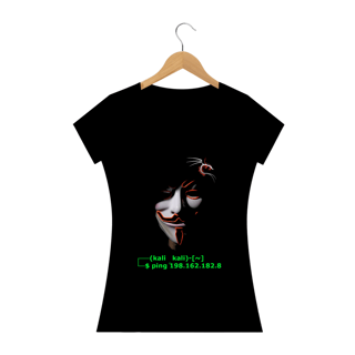 Nome do produto Camiseta Feminina Kali Ping 100% Algodão Qualidade Premium