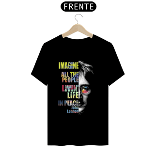 Nome do produto Camiseta Imagine 100% Algodão Qualidade Premium