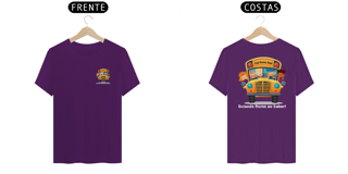 Nome do produto Camiseta Transporte Escolar Personalizada !00% Algodão