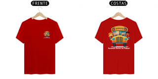 Nome do produto Camiseta Transporte Escolar Personalizada !00% Algodão