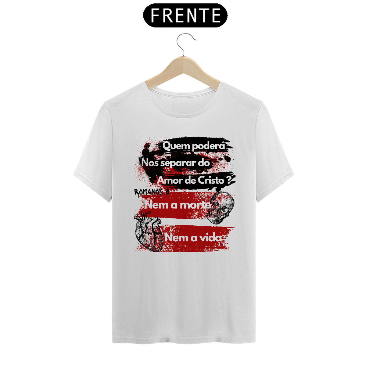 Nome do produto: Camiseta - Romanos 8