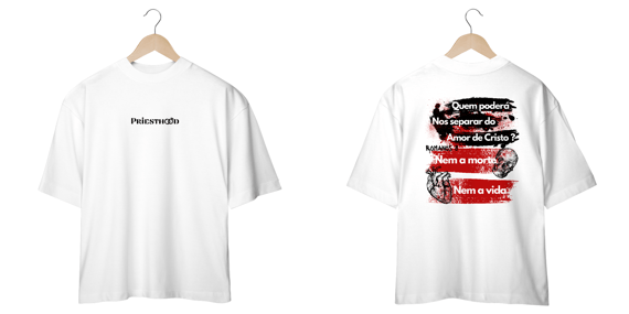 Camiseta - Romanos 8 Oversized