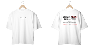 Nome do produto Camiseta Oversized - Jesus died for you (BRANCA)