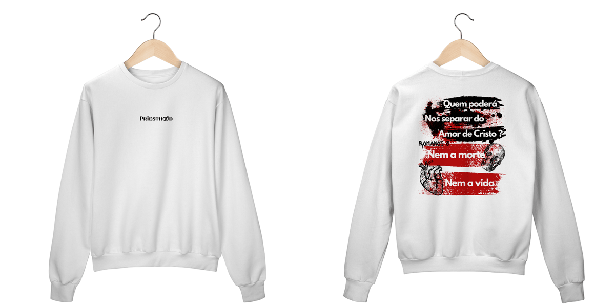 Nome do produto: Moletom - Romanos 8