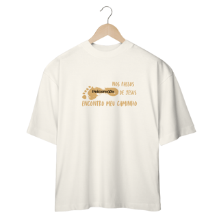 Nome do produto Camiseta - Nos passos de Jesus 