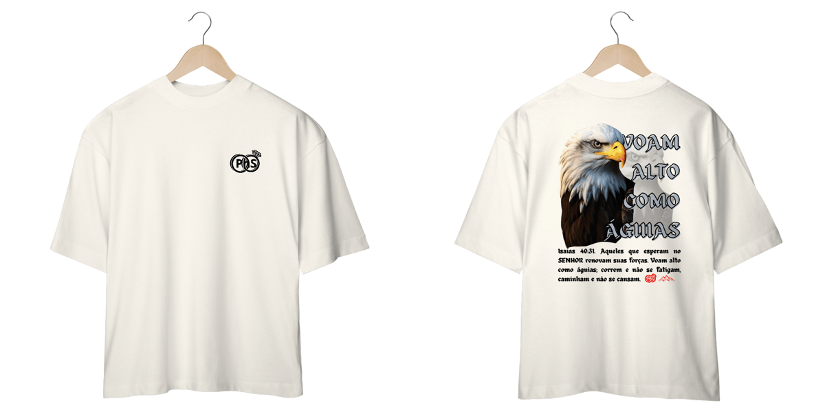 Nome do produto: Camiseta - Como águia