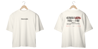 Nome do produto Camiseta Oversized - Jesus died for you (BRANCA)