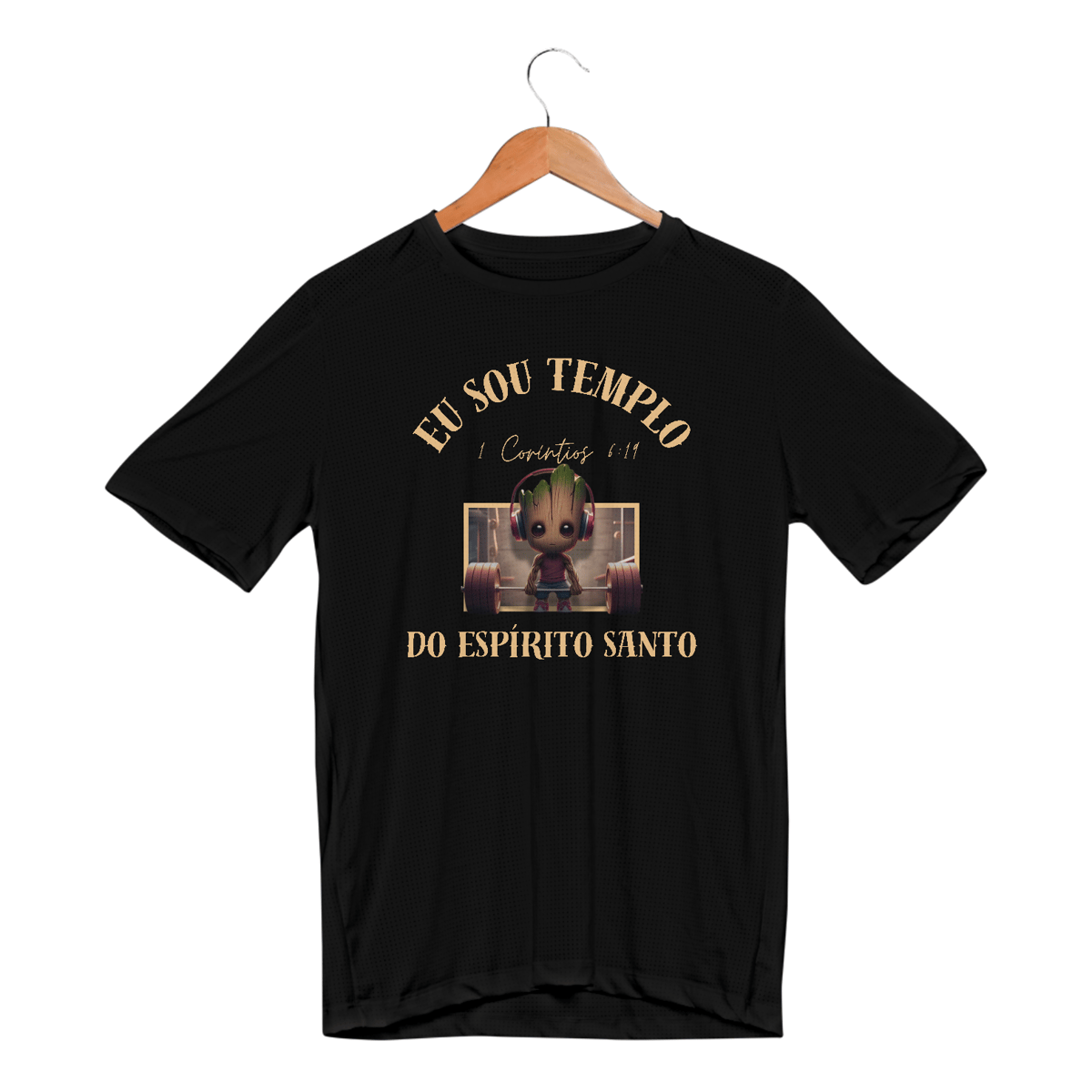 Nome do produto: Camiseta - Eu sou templo