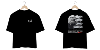 Nome do produto Camiseta - Como águia P&B