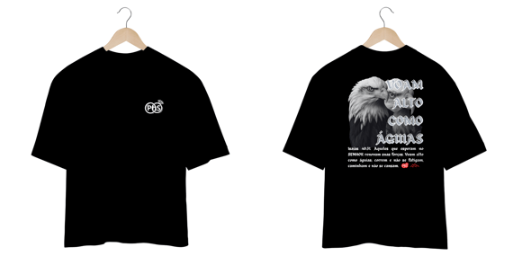 Camiseta - Como águia P&B