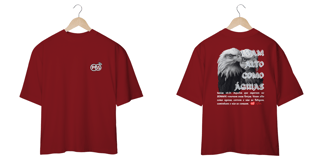 Nome do produto Camiseta - Como águia P&B