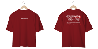 Nome do produto Camiseta Oversized - Jesus died for you (PRETA)