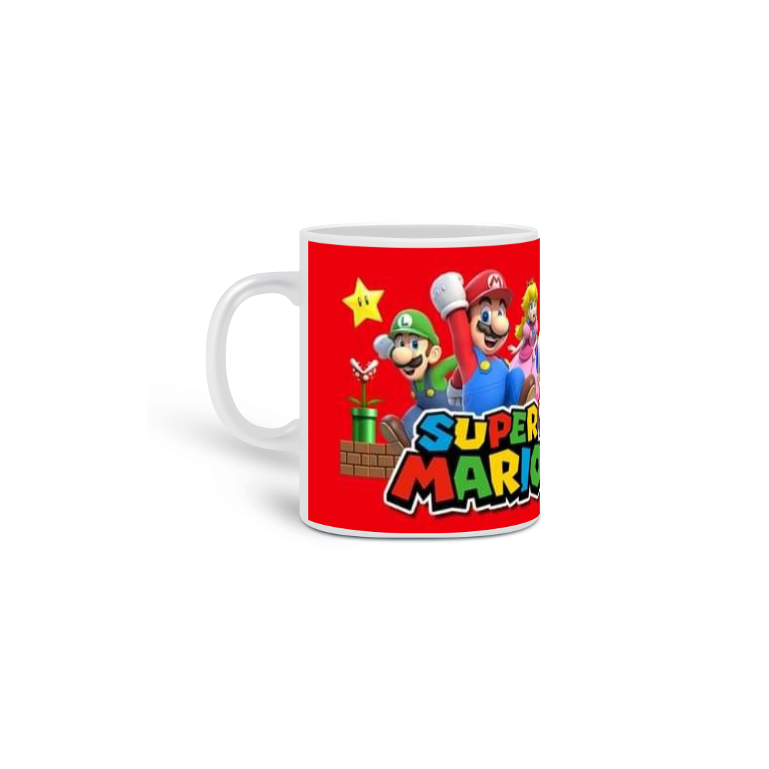 Caneca Super Mario