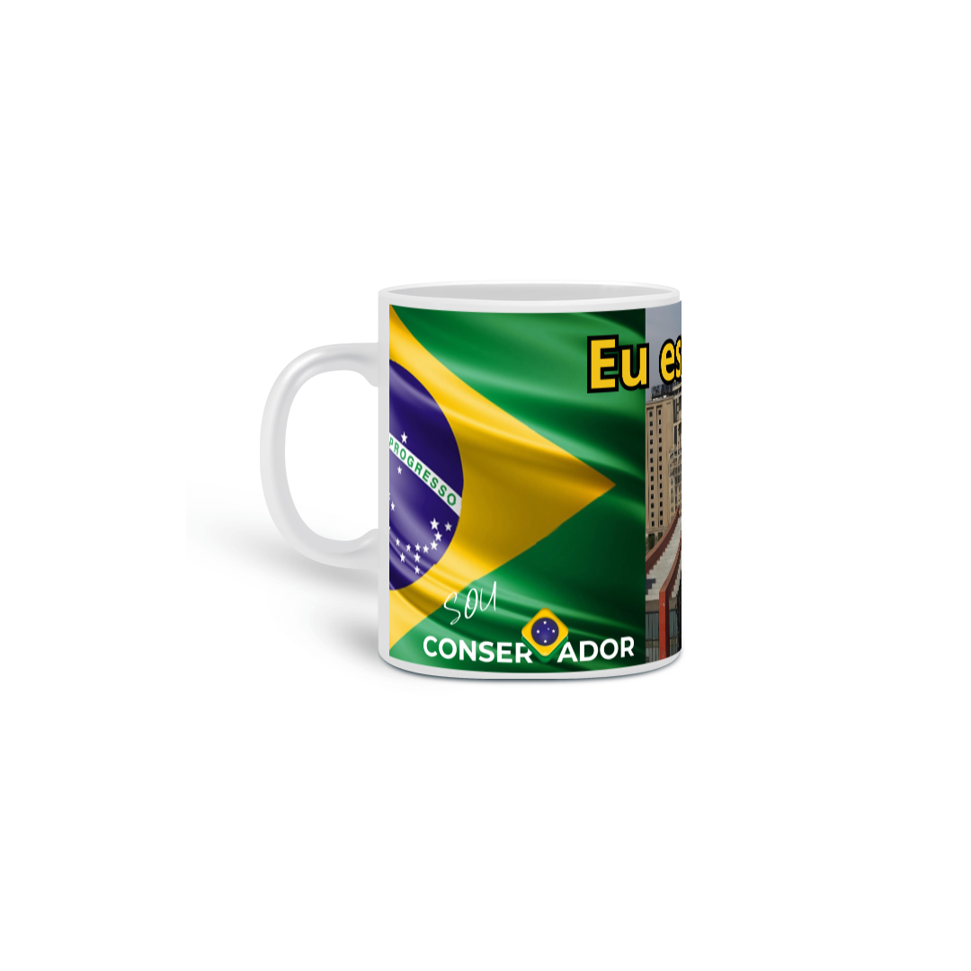 Caneca 7 de Setembro / EU ESTAVA LÁ / conservador