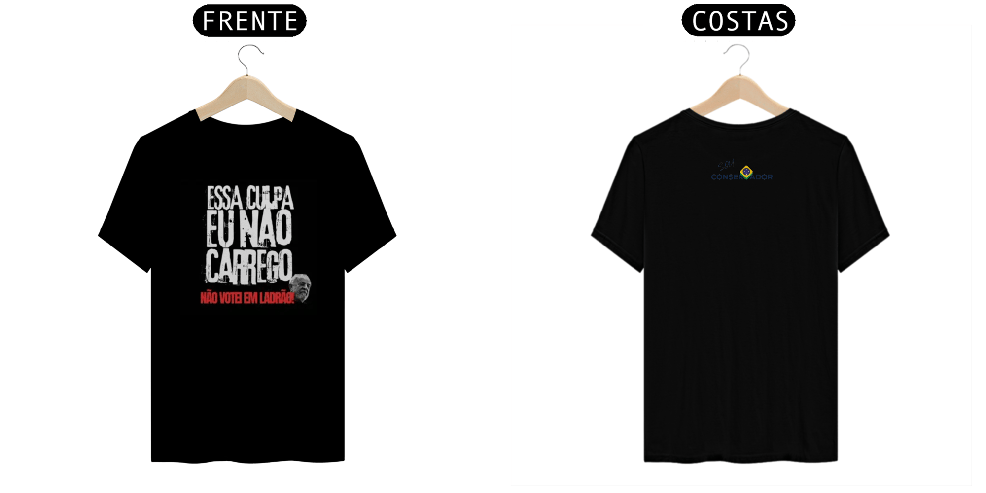 camiseta fora lula 2