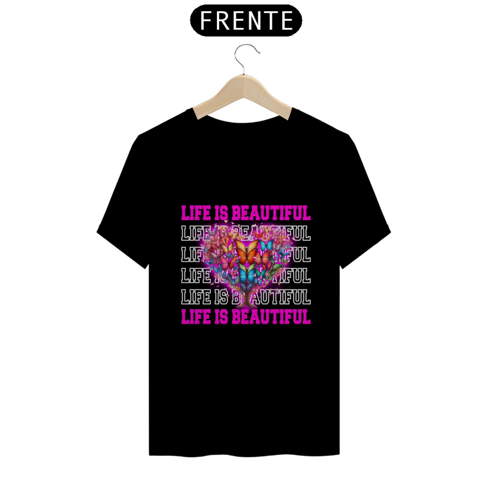 CAMISA LIFE IS BEAUTIFUL