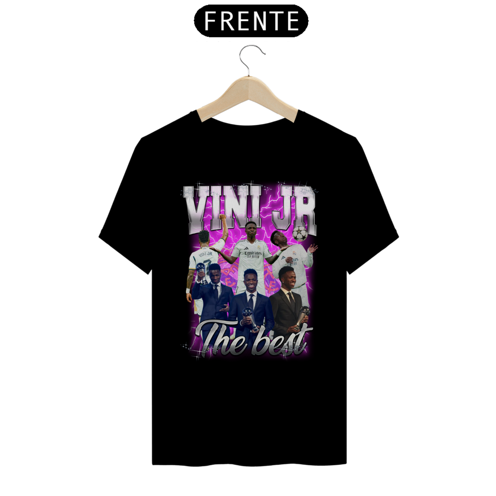 CAMISA PERSONALIZADA VINI JR THE BEST