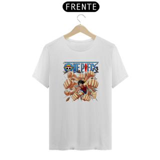 Nome do produto Camiseta Luffy: O Rei dos Piratas - Vista a Determinação!