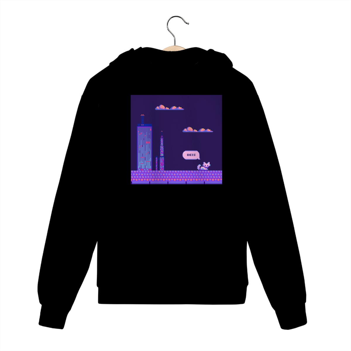 Nome do produto: Moletom Com Ziper