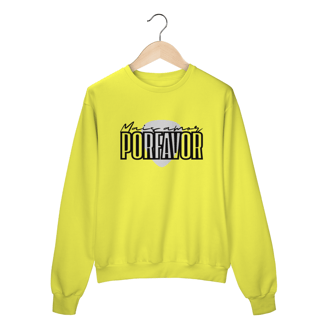 Nome do produto Moletom Fechado Mais Amor Por Favor