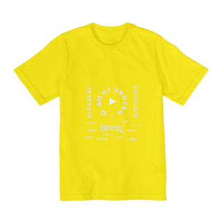 Nome do produto Camiseta Infantil  Amor Venceu
