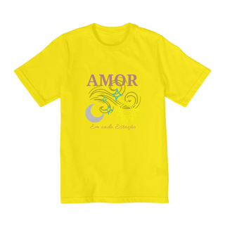 Nome do produto Camiseta Quality Infantil Amor em cada Estação