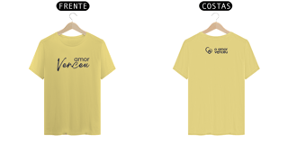 Nome do produto Camiseta Estonada Amor Venceu Interior