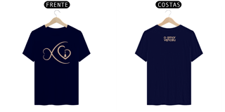 Nome do produto Camiseta Quality Amor Venceu Traços
