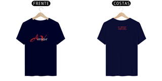 Nome do produto Camiseta Quality Amor Vermelho