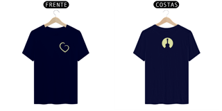 Nome do produto Camiseta Quality Coração Não Quebra