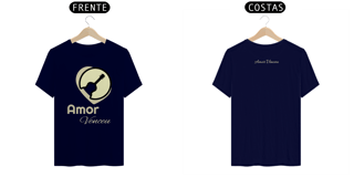 Nome do produto Camiseta Quality Amor Venceu Teorias