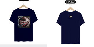 Nome do produto Camiseta Quality Universo Interior Album
