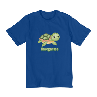 Nome do produto Camiseta Quality Infantil Navegantes Tartaruga