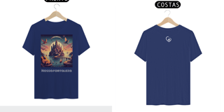 Nome do produto Camiseta Pima Nossa Fortaleza Vida