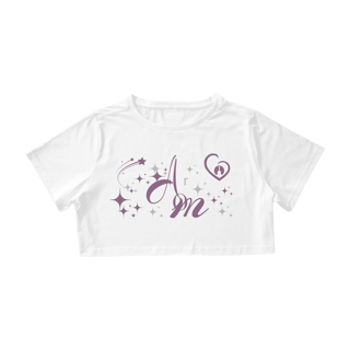 Nome do produto Camisa Cropped Amor