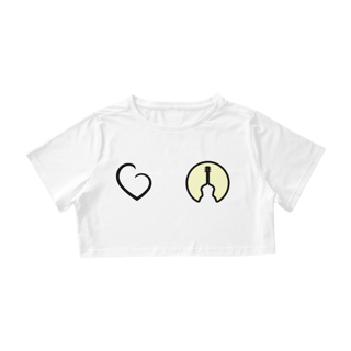 Nome do produto Camisa Cropped Amor Partes