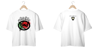 Nome do produto Camiseta Oversized Mais Amor Por Favor Logo