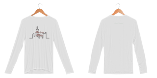 Nome do produto Camisa Manga Longa Sport Dry UV Mais Amor Por Favor City