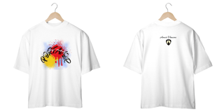 Nome do produto Camiseta Oversized Mais Amor Por Favor Lema
