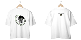 Nome do produto Camiseta Oversized Mais Amor Por Favor Venceu