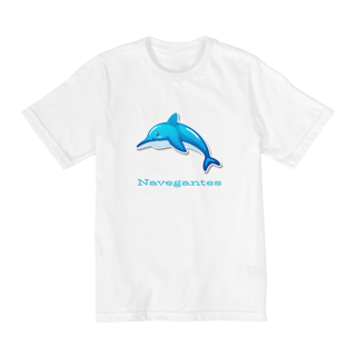 Nome do produto Camiseta Quality Infantil Navegantes Golfinho
