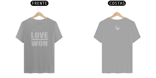 Nome do produto Camiseta Quality Love Won