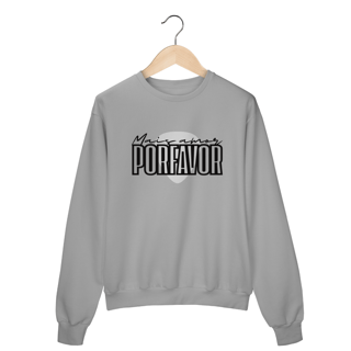 Nome do produto Moletom Fechado Mais Amor Por Favor
