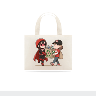 Nome do produto Eco Bag Grande Heróis Reciclagem